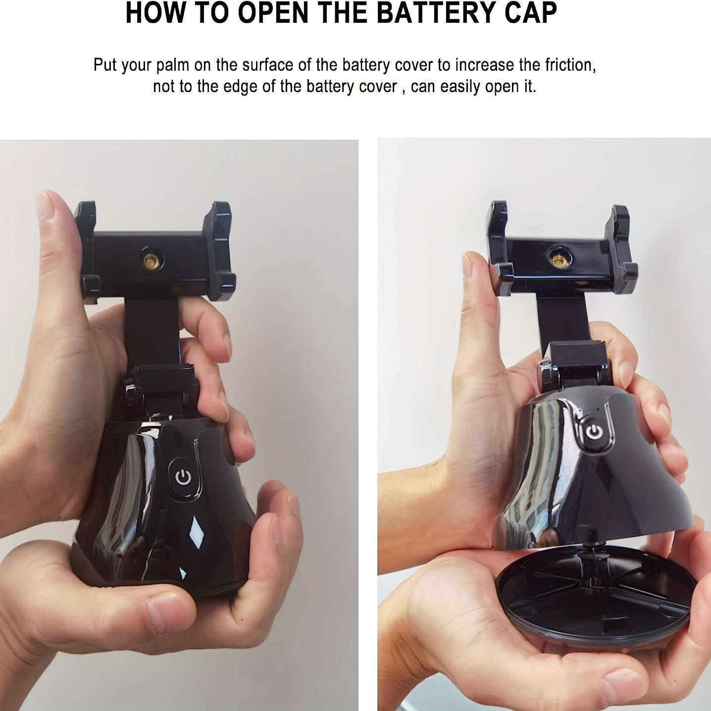 360 Rotation Auto Tracking Phone Tripod Selfie Stick with Remote for Face and Object Tracking