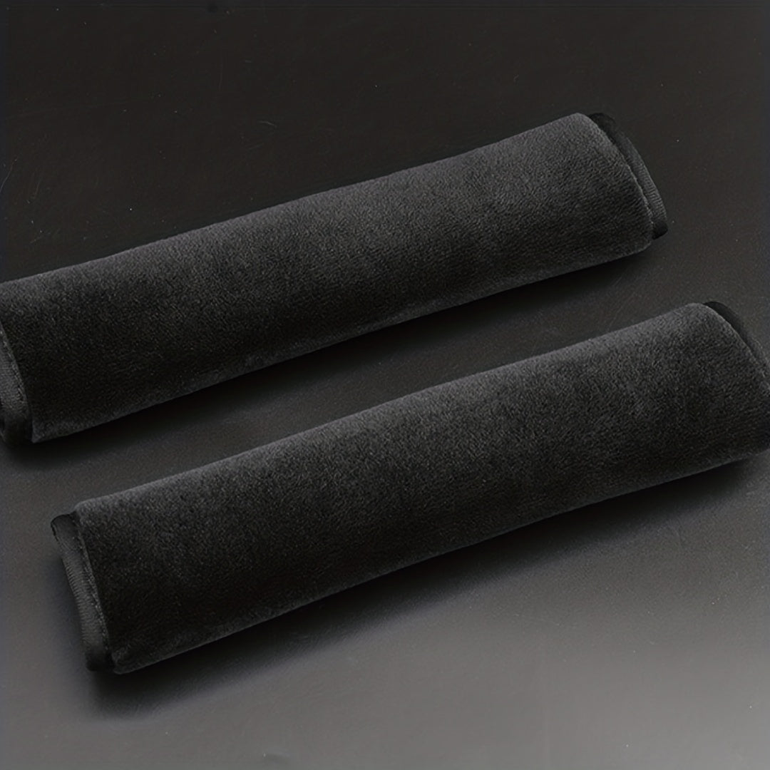 2pcs Car Seat Belt Shoulder Protector Soft Plush Universal Seatbelt Cover