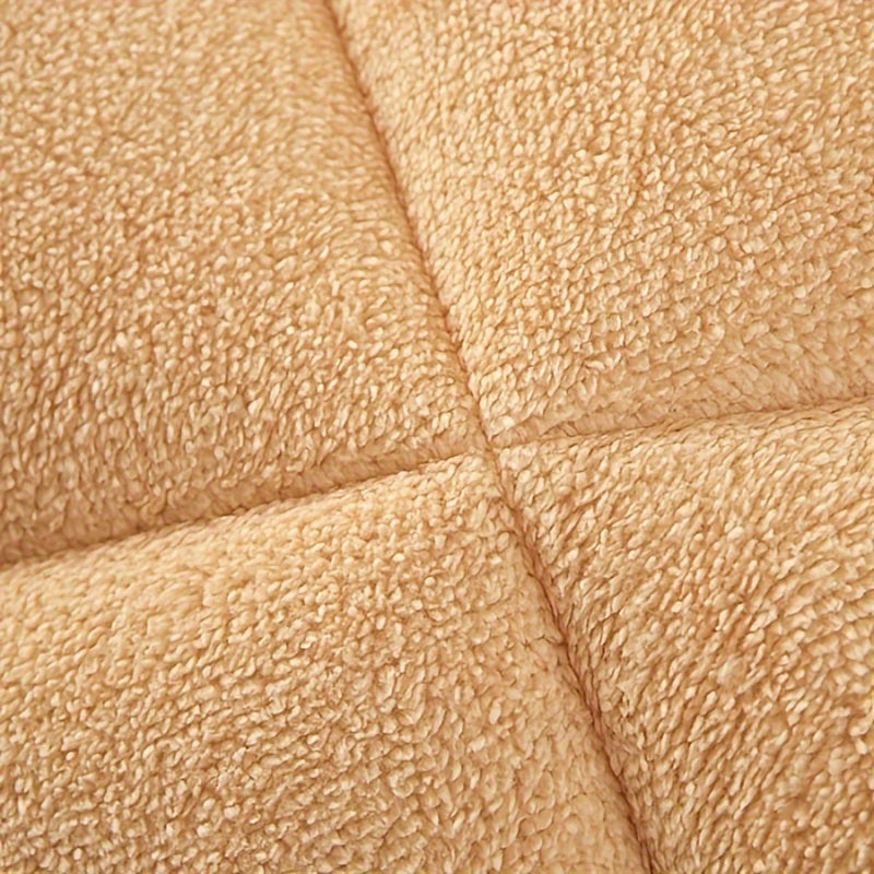 Kuz Qish Chekerli Komforter, Sut Fleece bilan tikilgan Duvet, yotoqxona va yotoqxonalar uchun