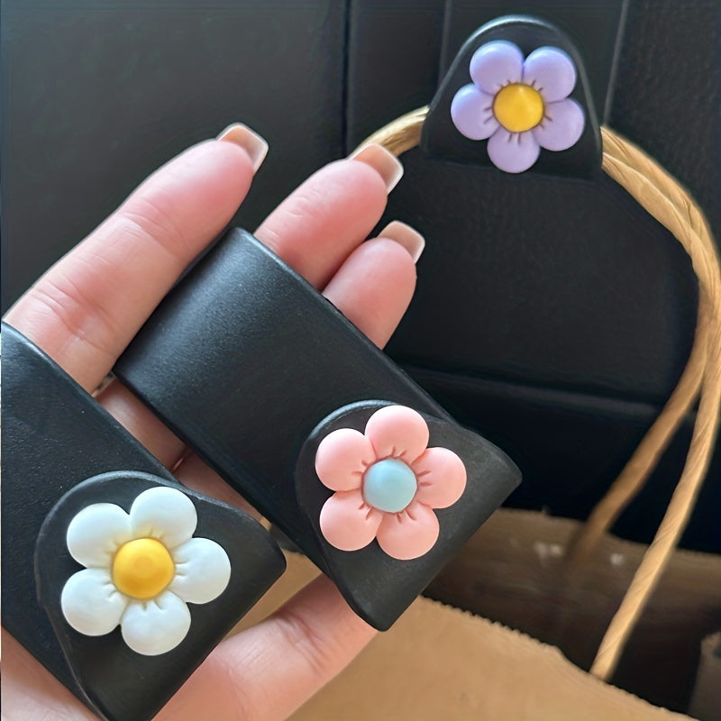 4pcs Car Hooks Multi-Function Backseat Organizer Durable ABS Bright Colors