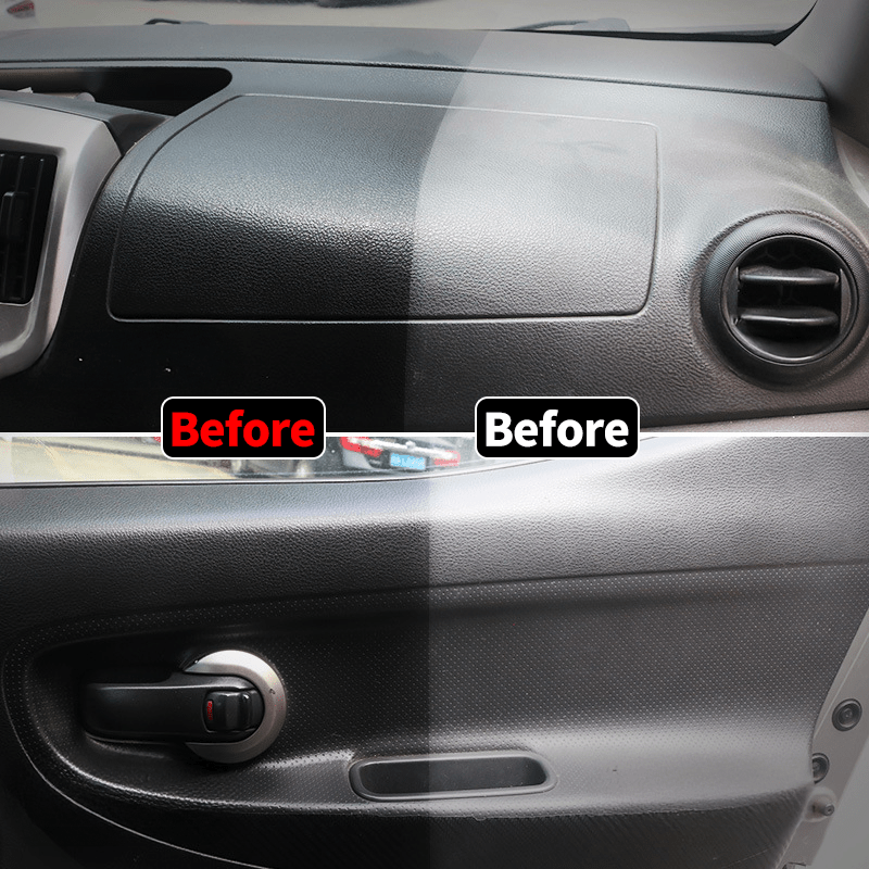 Plastic Car Repair Paste for Bumpers and Tires Black Gloss Finish