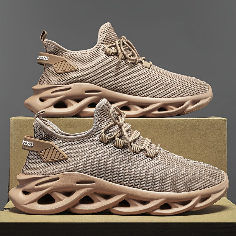 Men's Slip-On Sneakers Breathable Lightweight Mesh Casual Shoes