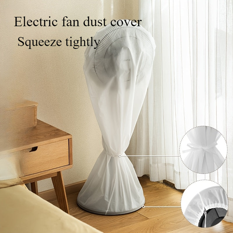 Electric Fan Dust Cover Waterproof All-Weather Universal Fit Elastic Retrievable