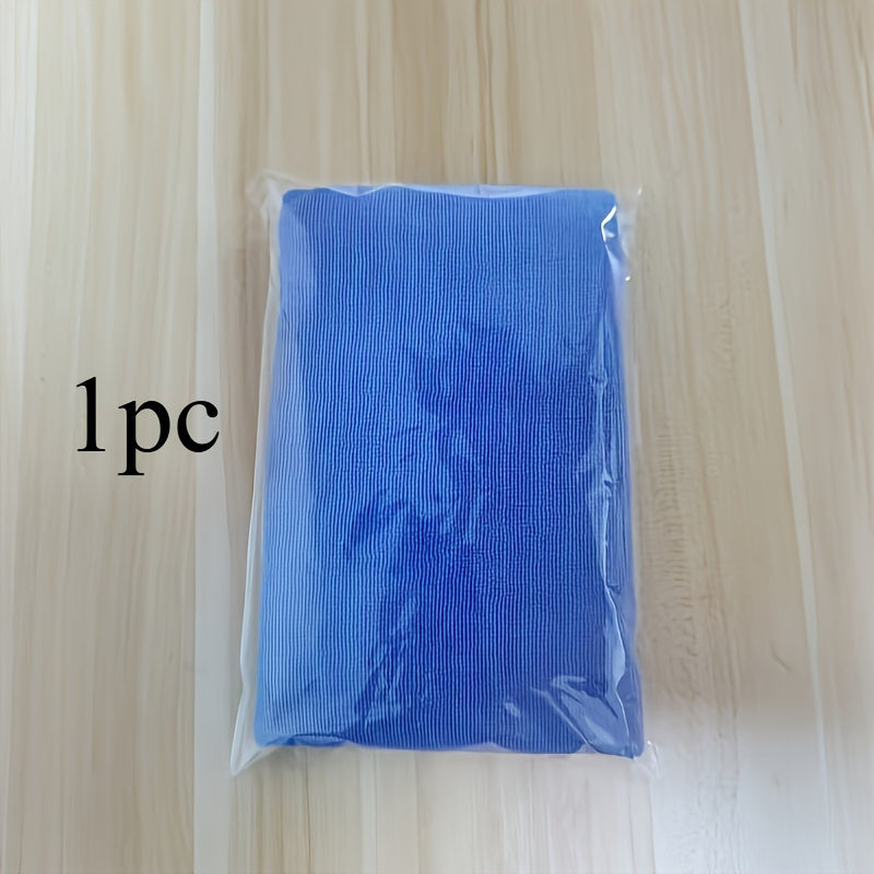 Sport, suzish va sayohat uchun tez quriydigan, portativ sochiq. Yumshoq mikrofiber, qo'lda yuvish shart.