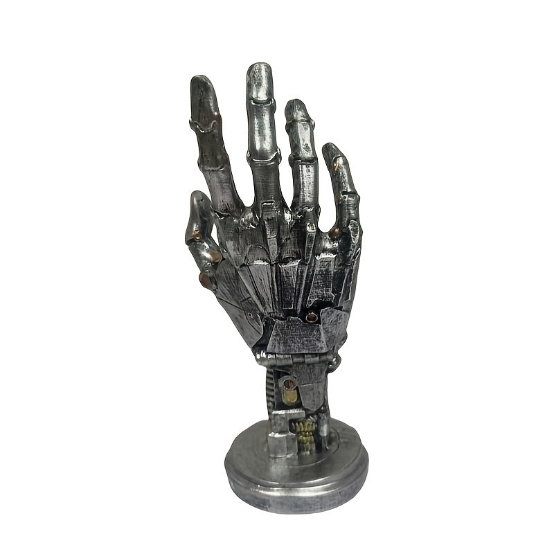 Cyberpunk Mechanical Hand Gaming Controller Stand Desktop Headphone Holder Black Durable Universal Fit
