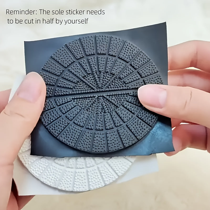 2/4pcs Sports Shoes Sole Heel Anti-slip Repair Stickers for Wear-resistant Grip