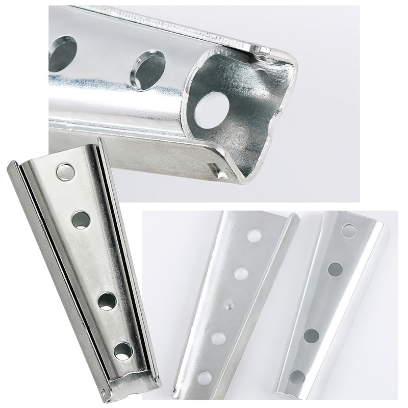 Durable Metal Sofa Connector Bracket 120mm Interlocking Latch Furniture Hardware Silver