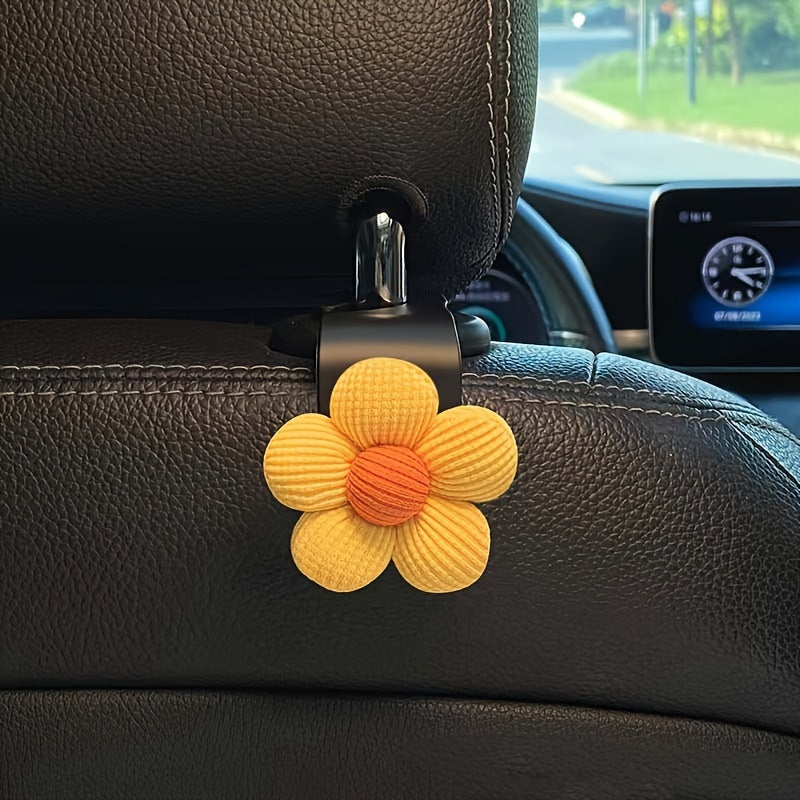 Gancho para respaldo de asiento de coche - Percha resistente de resina ABS para bolsas y accesorios