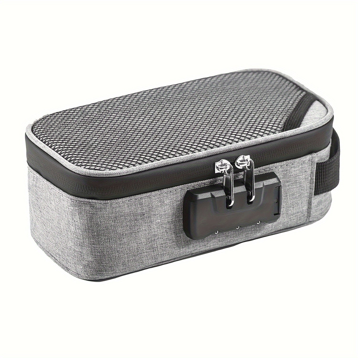 Uniseks saqlash qutisi parol bilan qulflanadigan, bardoshli sayohat tashkilotchisi, qora, 2 dona