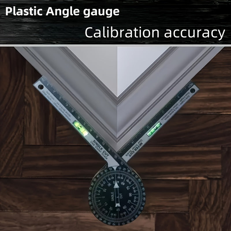 Medidor de ángulo giratorio para carpintería y renovación del hogar