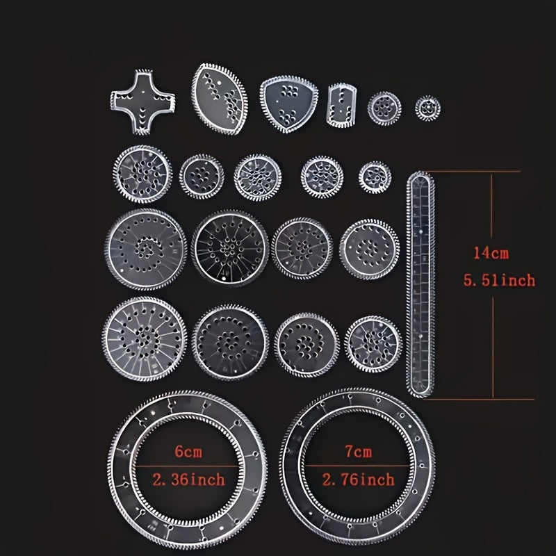 22-Piece Colorful Scratch Painting Tools Set for Kids Art and Craft