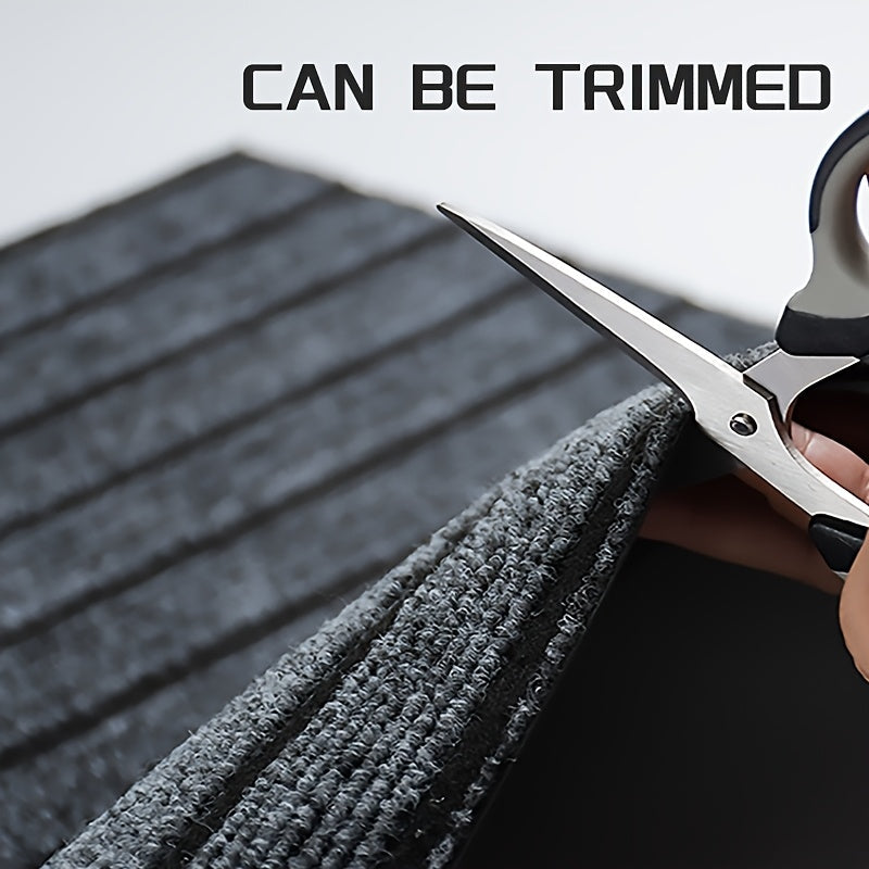 Long Striped Carpet Non-Slip Waterproof Stain-Resistant Entryway Mat