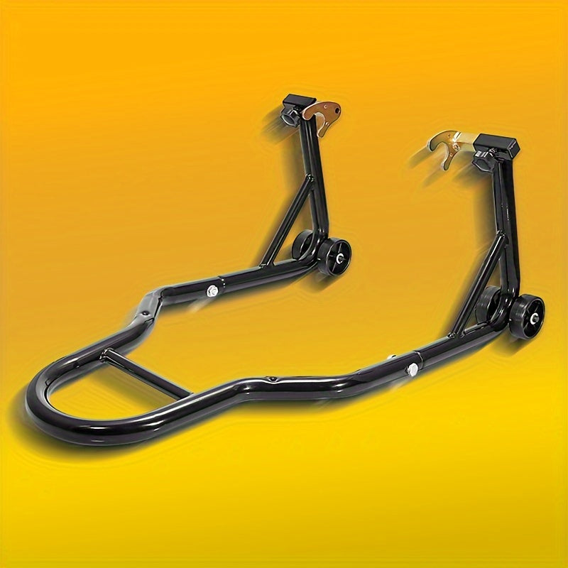 Universal Motorcycle Wheel Lift Stands Set for Sport Bikes and Paddock Stands