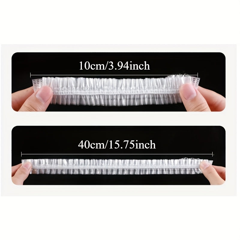 Pack of 50/100 Reusable Non-Stick Food Storage Bags with Vacuum Seal Silicone Lid