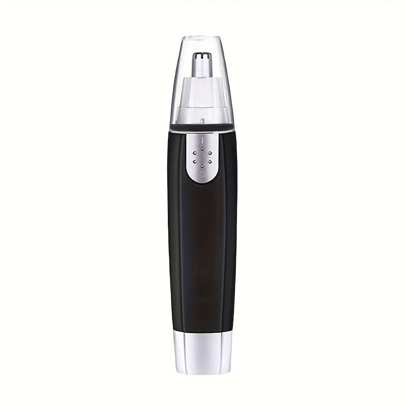 Men Women Electric Ear Nose Hair Trimmer 2-in-1 Battery Powered Interchangeable Heads
