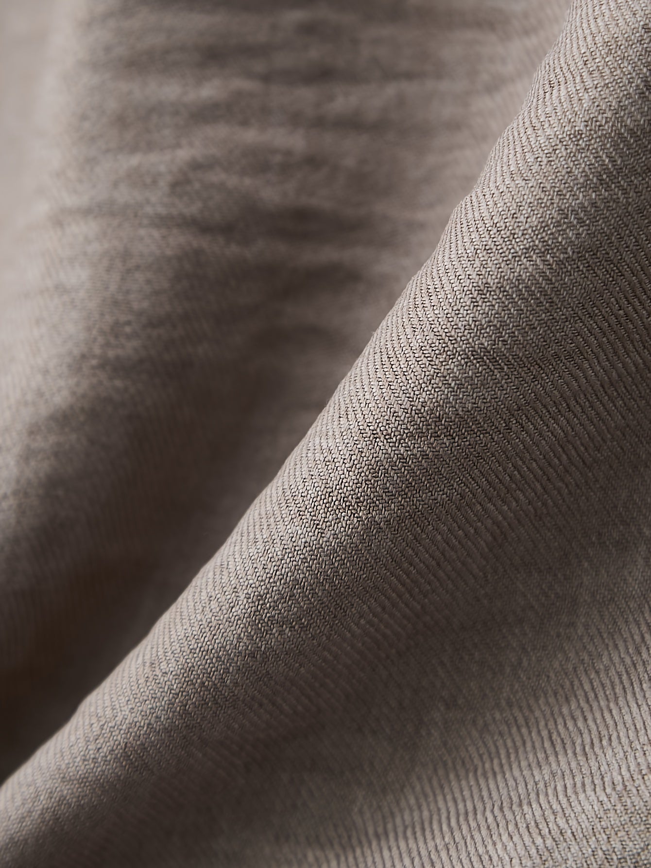 Men's Casual Button-Up Shirt Polyester Solid Mandarin Collar Spring Summer Fall