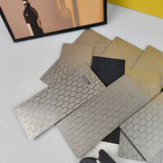 9pcs Honeycomb Diamond Grinding Pads for Knife and Scissor Sharpening Non-slip Base