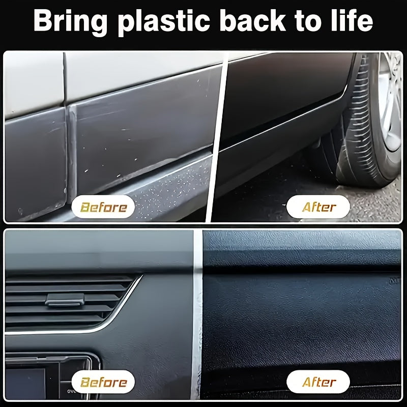 Pasta de reparación de arañazos de plástico para cuidado de plástico en el interior y exterior del coche