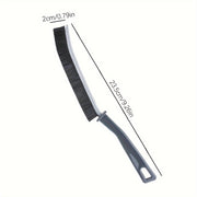 3-Pack Multipurpose Gap Cleaning Brushes Plastic Handle Medium Firmness For Bathroom Kitchen