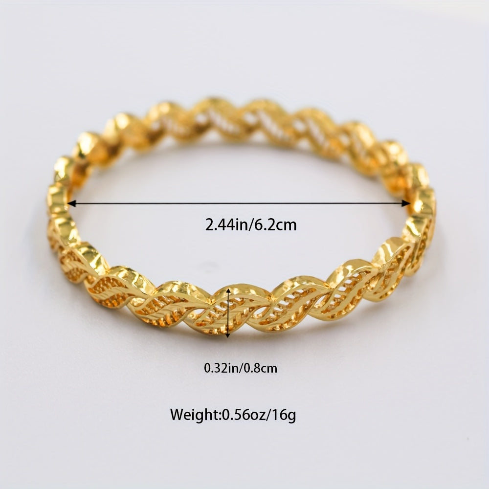 Set of 4 Women's Fashion Bracelets European American Style for Daily Wear and Special Occasions