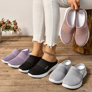 Women's Mesh Slip-On Shoes with Comfortable Sole for Summer