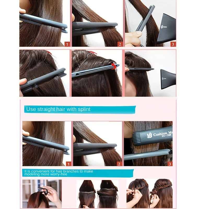 Ayollar uchun sochlarni tekislaydigan tar, salon va uy uchun styling asbobi