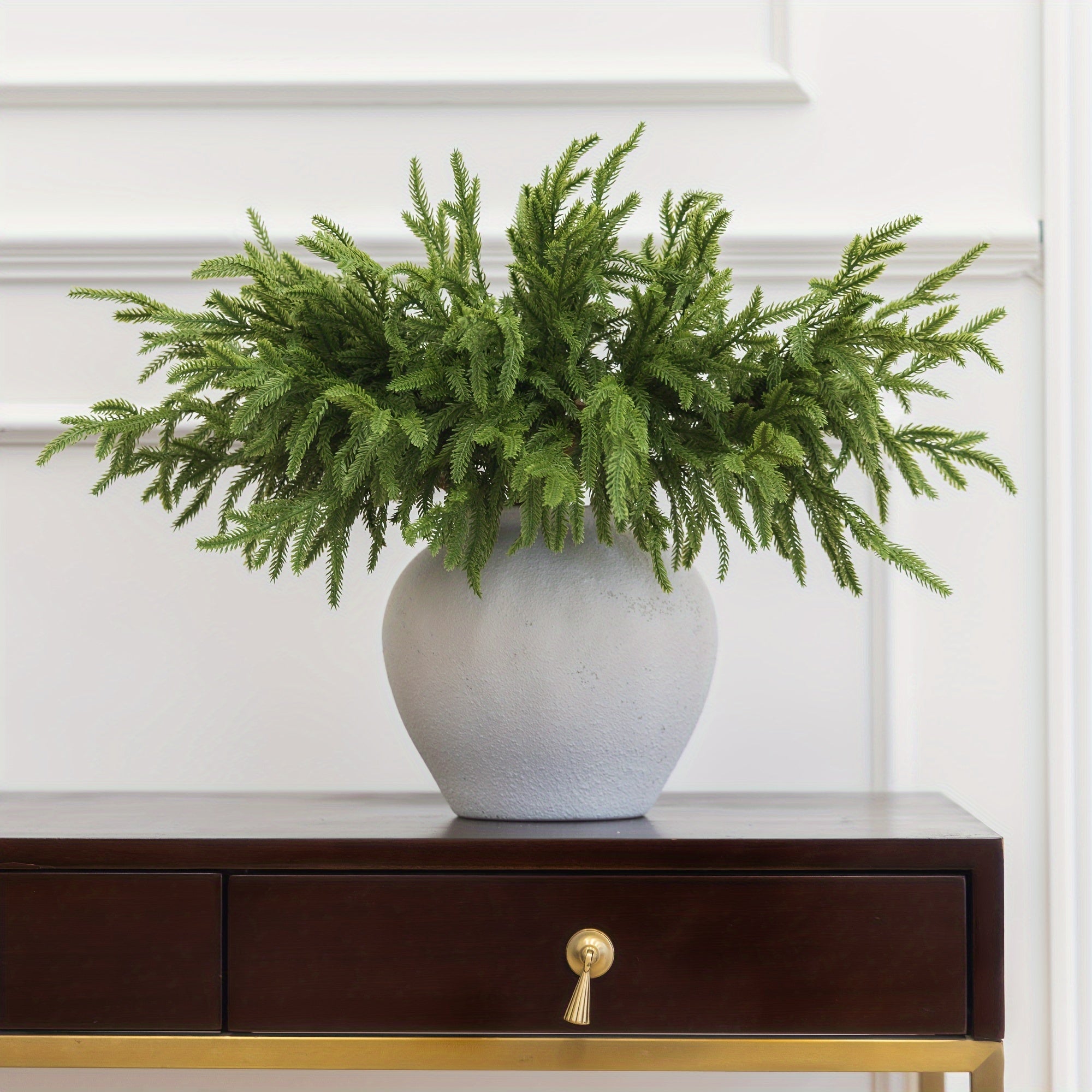 Ramas decorativas de madera roja para manualidades y decoración del hogar, 24 piezas