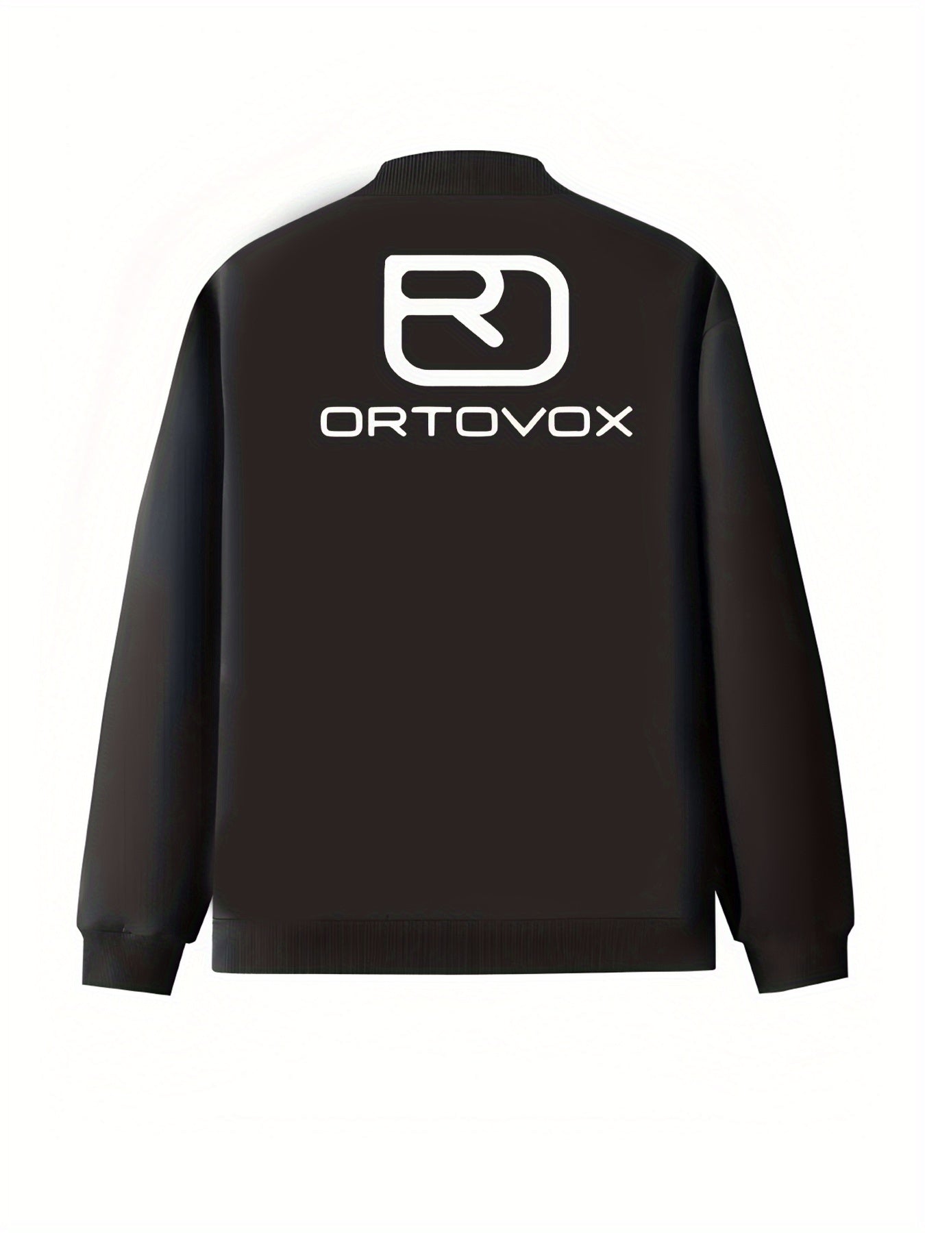 Plus Size Women's Casual Black Bomber Jacket Zip-Up Style Pockets