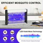 Indoor Outdoor Mosquito Trap Lamp ABS Quiet Insect Control Fly Killer