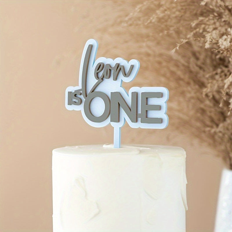 Personalized Acrylic Cake Topper White Custom Name and Number for Birthdays and Parties