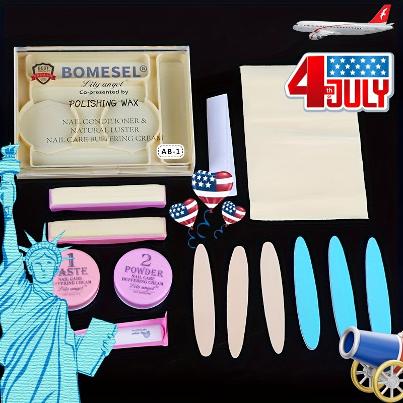 Manicure Set Nail Polishing Tools with Nail Powder Hypoallergenic No Battery