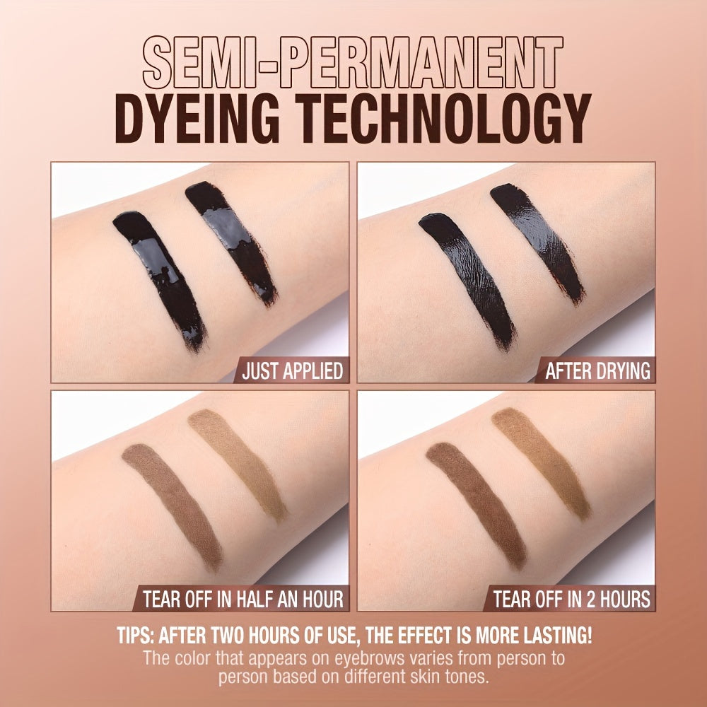 Waterproof Eyebrow Tint Gel for Long-Lasting Smudge-Proof Brows