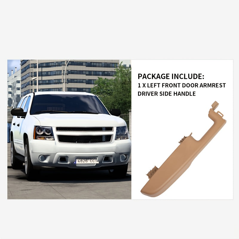 Left Side Door Handle Replacement for Chevy Suburban Tahoe Yukon Avalanche Escalade