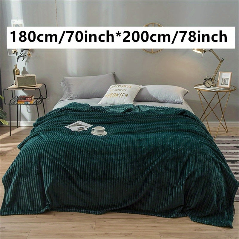 Faux Rabbit Fur Bed Blanket Soft Plush Throw for Bed Couch 50x60 Inches