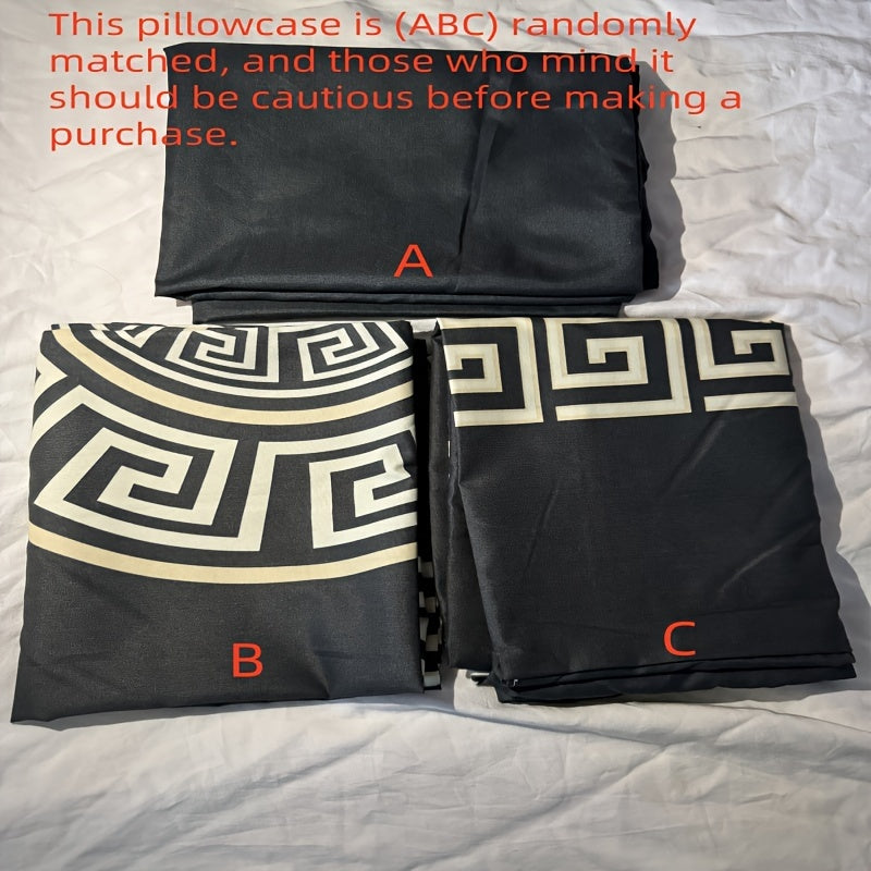 Soft Microfiber Bedding Set 3 Pieces Duvet Cover and Pillowcases All-Season