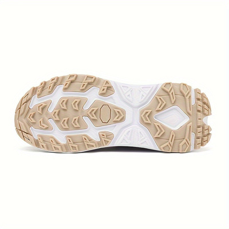 Men's Striped Breathable Non-Slip Low Top Sneakers for Jogging and Outdoor Activities