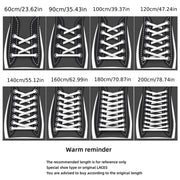 Unisex Solid Color Widened Single-Layer Fat Shoe Laces, 2.5cm Shoes Accessory