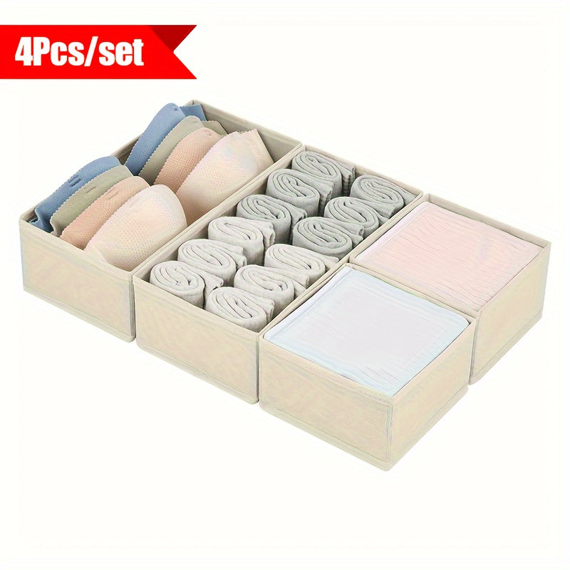 4 ta yopiladigan mato shkaf shkaflari uchun tashkil etuvchi to'plamlar