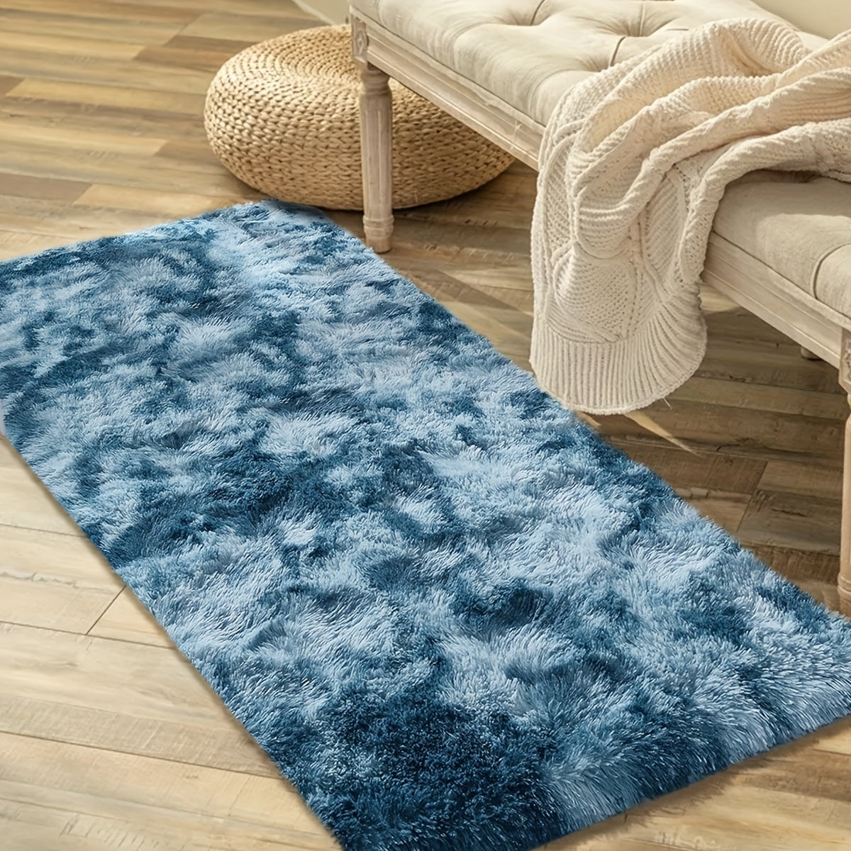 Koʻp rangli yashash xonasi va yotoqxona uchun qulay shag polyester soʻrgʻich mato