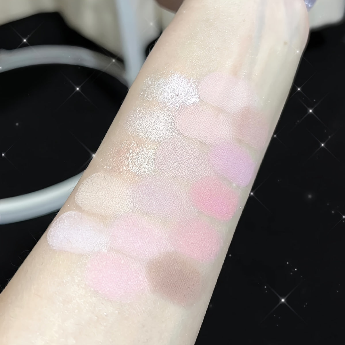 16-color Matte Eyeshadow Palette in Brown Nude Pink Tone for Daily Makeup