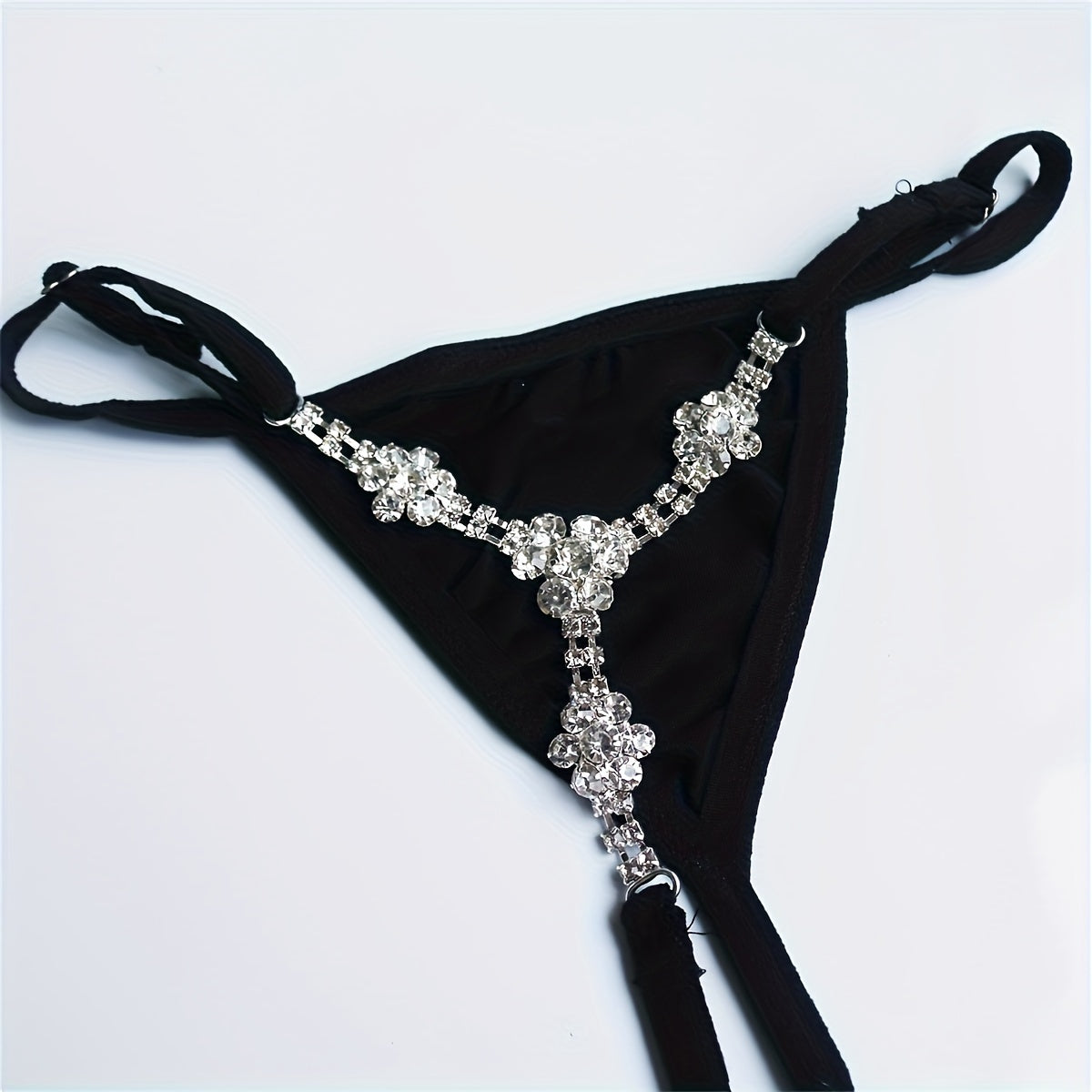 Women’s Body Chain Adjustable Bikini Jewelry Stretch Waist Chain for Parties and Gifts