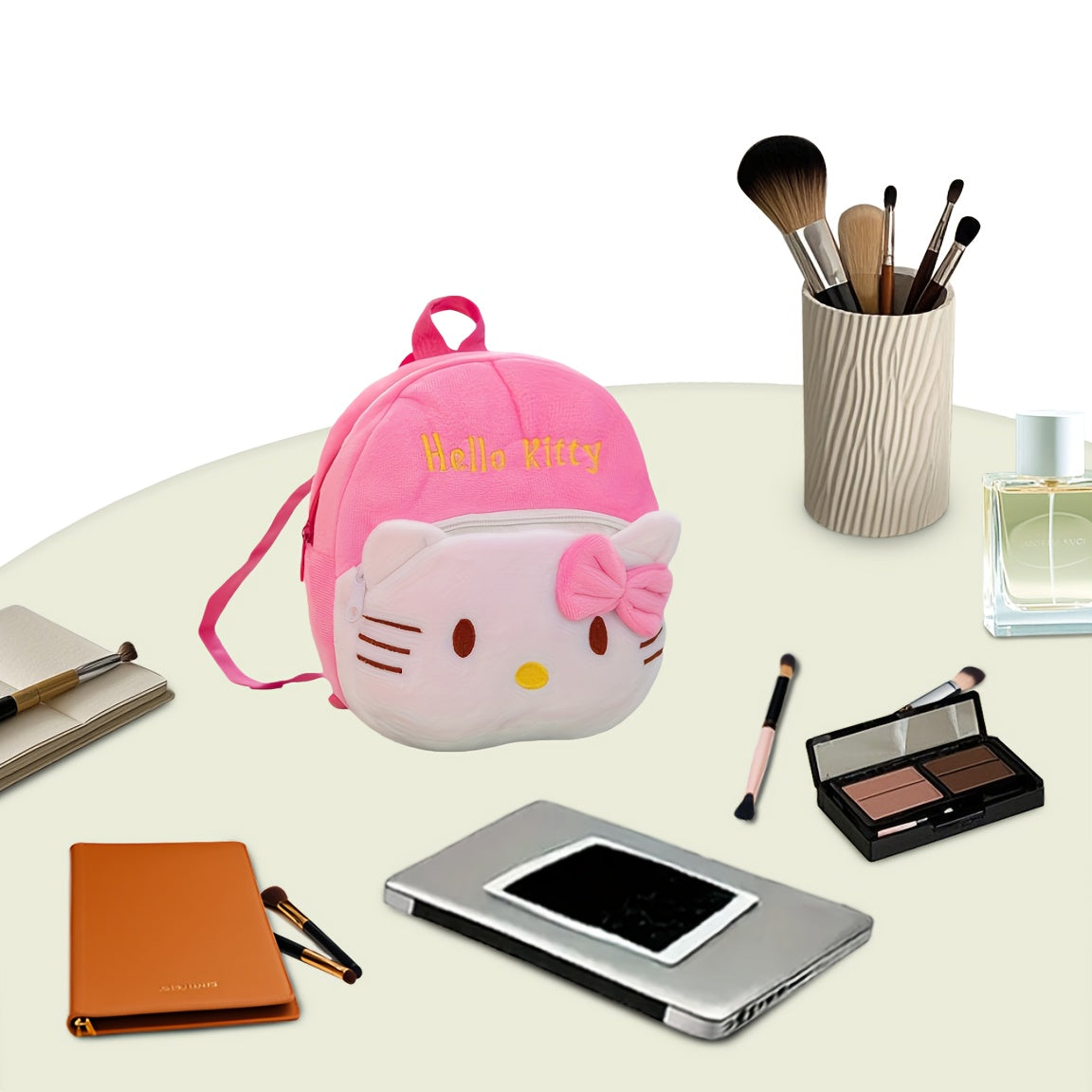 Women’s Travel Backpack with Cartoon Hello Kitty Design in Multiple Colors