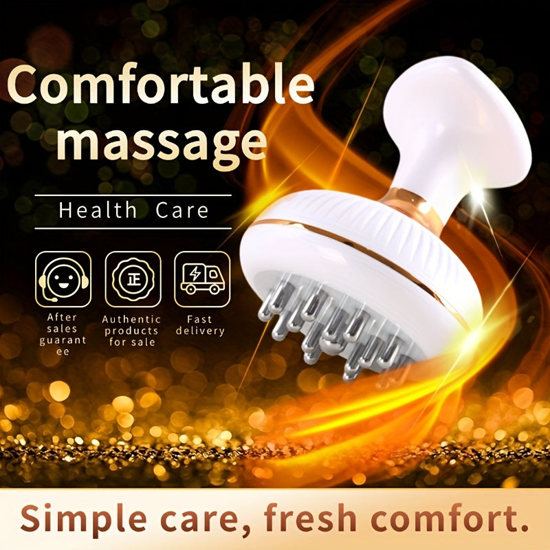 Electric Massage Brush USB Rechargeable with 19 Speeds for Full Body Relaxation