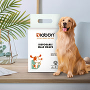 Dog Diapers Pack of 10 in Sizes S M L XL Polyester Safety and Physiological Pants