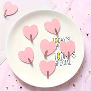 Heart Shaped Wall Hook Set for Home Decor and Gifting Perfect for Christmas or New Year