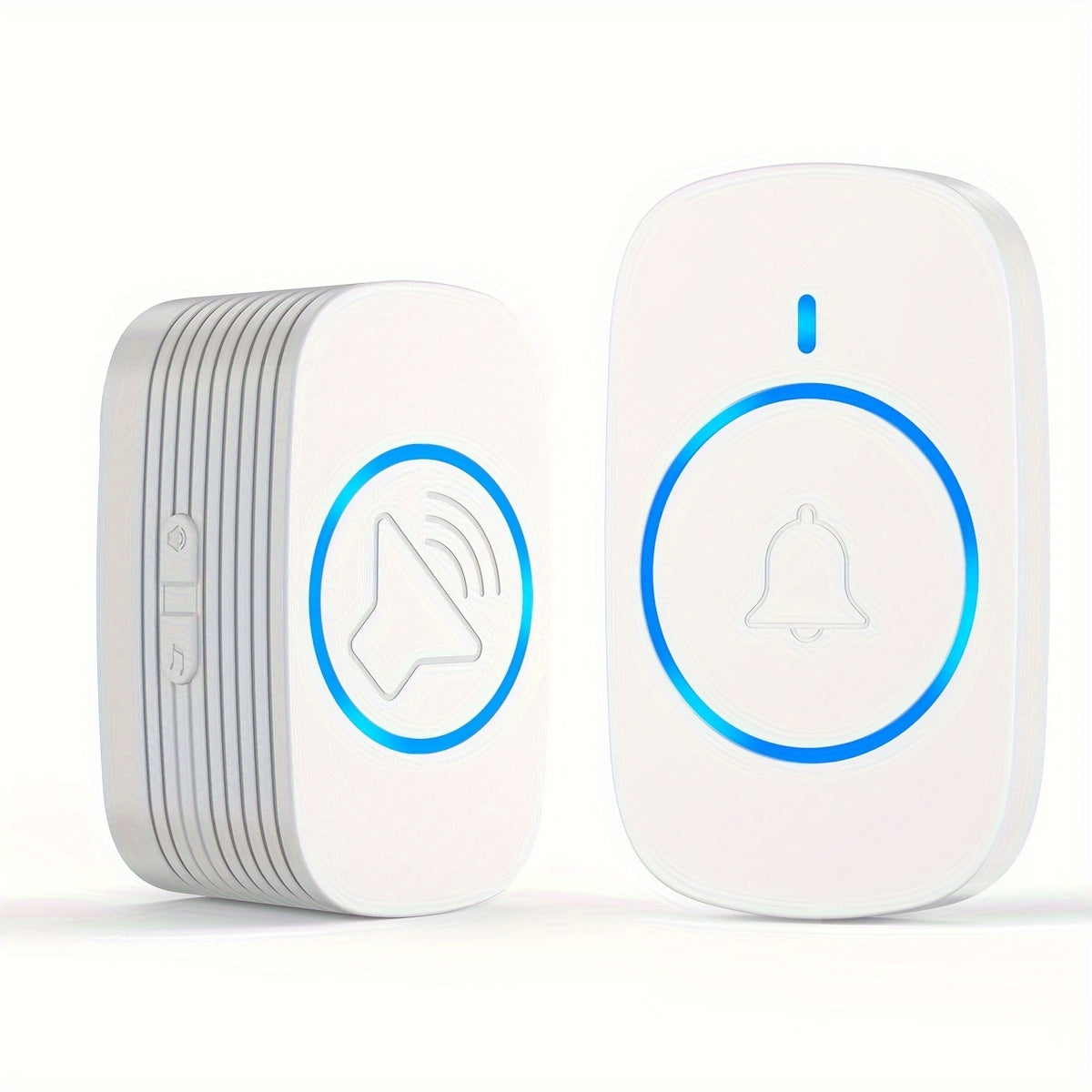 Wireless Doorbell with 38 Ringtones 1050FT Range Adjustable Volume and LED Indicators