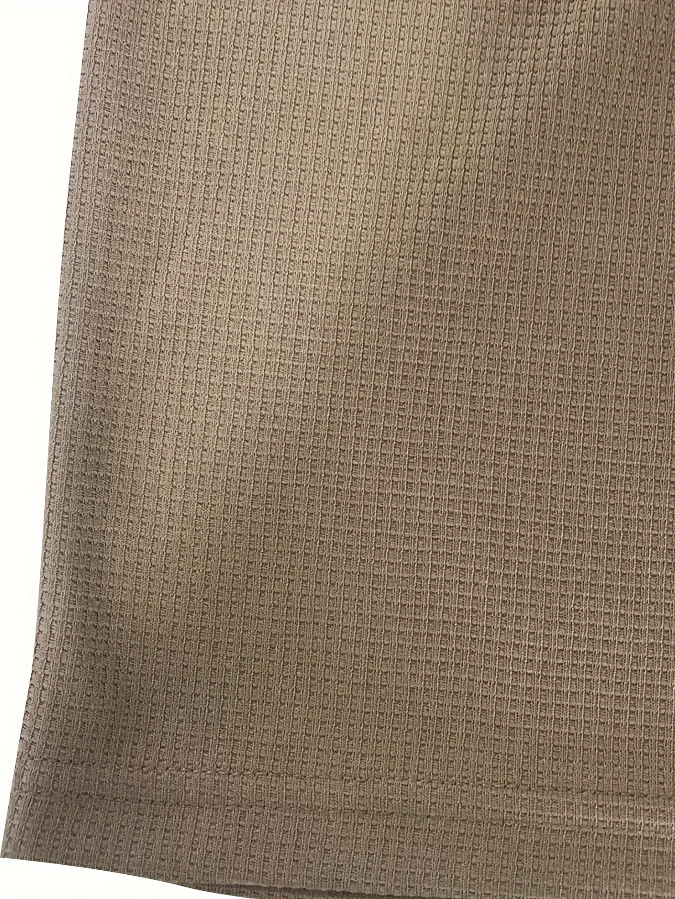 Men's Summer Outfit Set Solid Color Short Sleeve T-Shirt and Elastic Waist Shorts