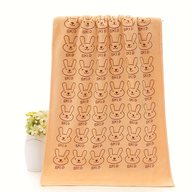 Set of 5 Cartoon Colorful Pet Bath Towels for Cats and Dogs Soft Absorbent