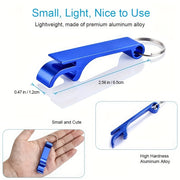 Настраиваемые алюминиевые открывалки для напитков с ярким дизайном – идеально подходят для кемпинга и пикников.