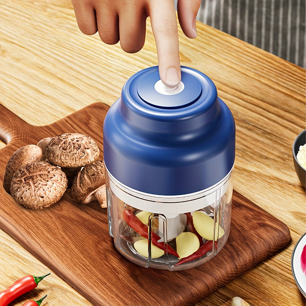 320ml Six-Leaf Electric Garlic Mincing Device